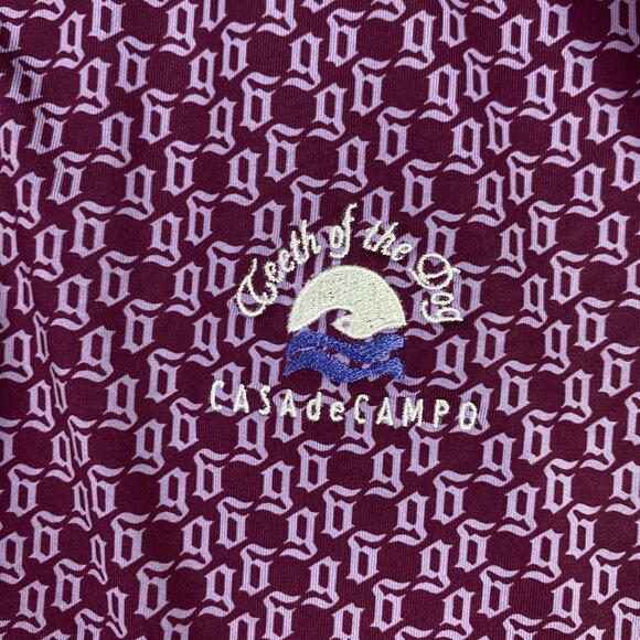 Greyson Polo Shirt Men's Large Wolf Tails Meadowsweet Golf Performance - Picture 3 of 11